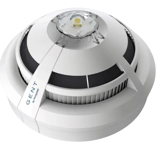 Honeywell Gent S4-770-S Optik/Isı Sensörlü Entegre Sirenli Dedektör